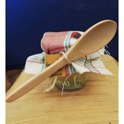 Gelatina di vino bianco e vaniglia