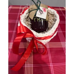 Cestino con marmellata